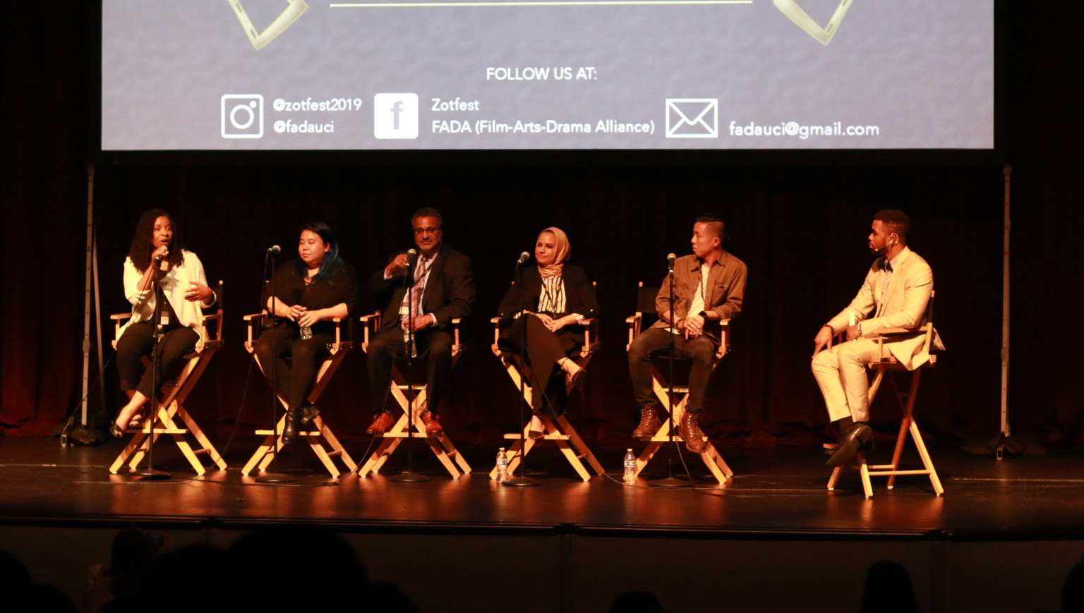 Our amazing panelists answered questions on their work in the industry.