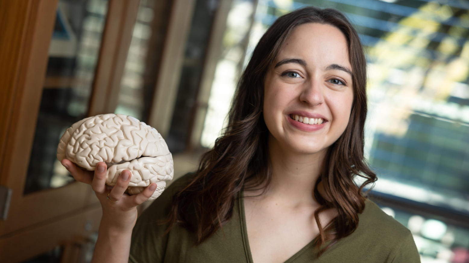 Neuroscience major Emma Rutter ’23