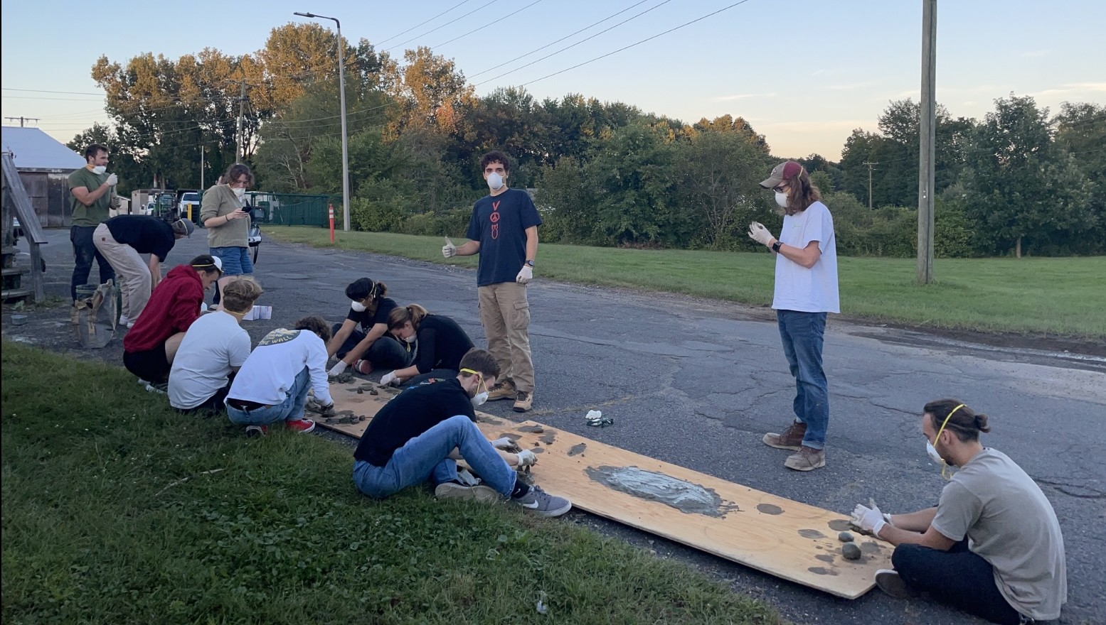 Shipping our canoe off to competition!