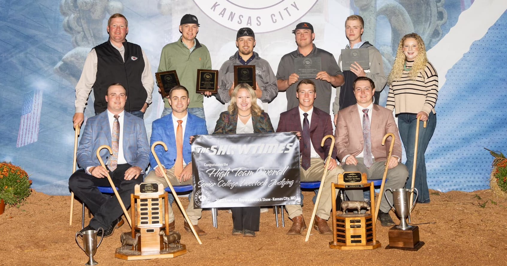 OSU Foundation Fall 2023 OSU Livestock Judging Team