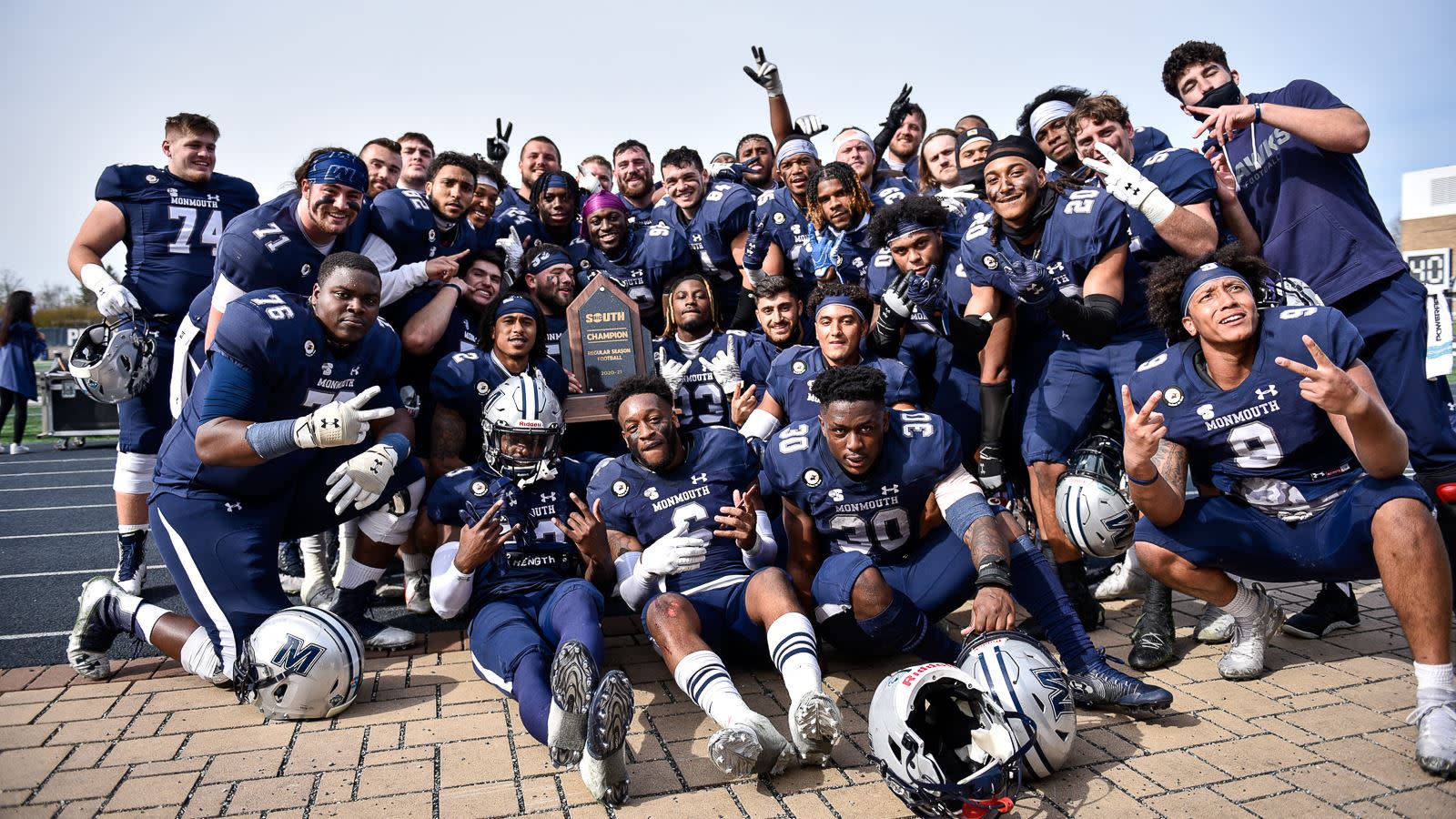 Football Has Won Two Straight Big South Championships!