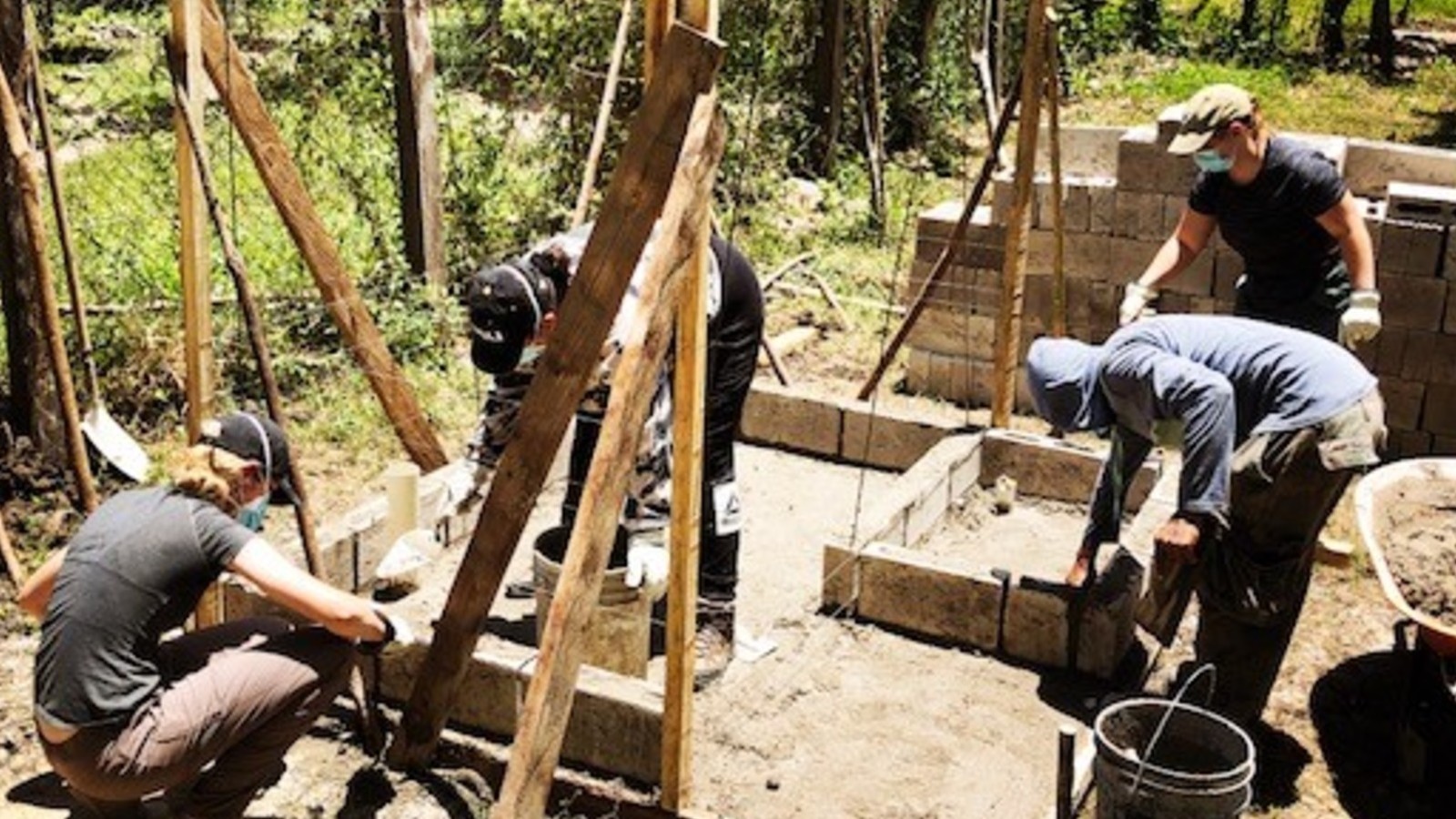 Building the hygiene station