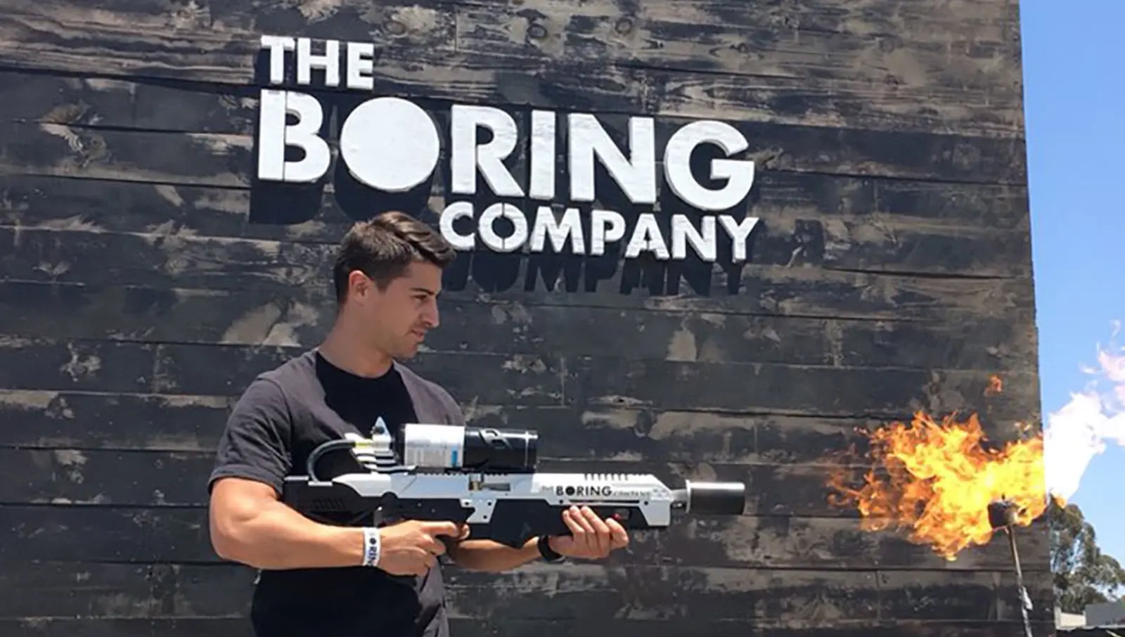 The Boring Company Flamethrower