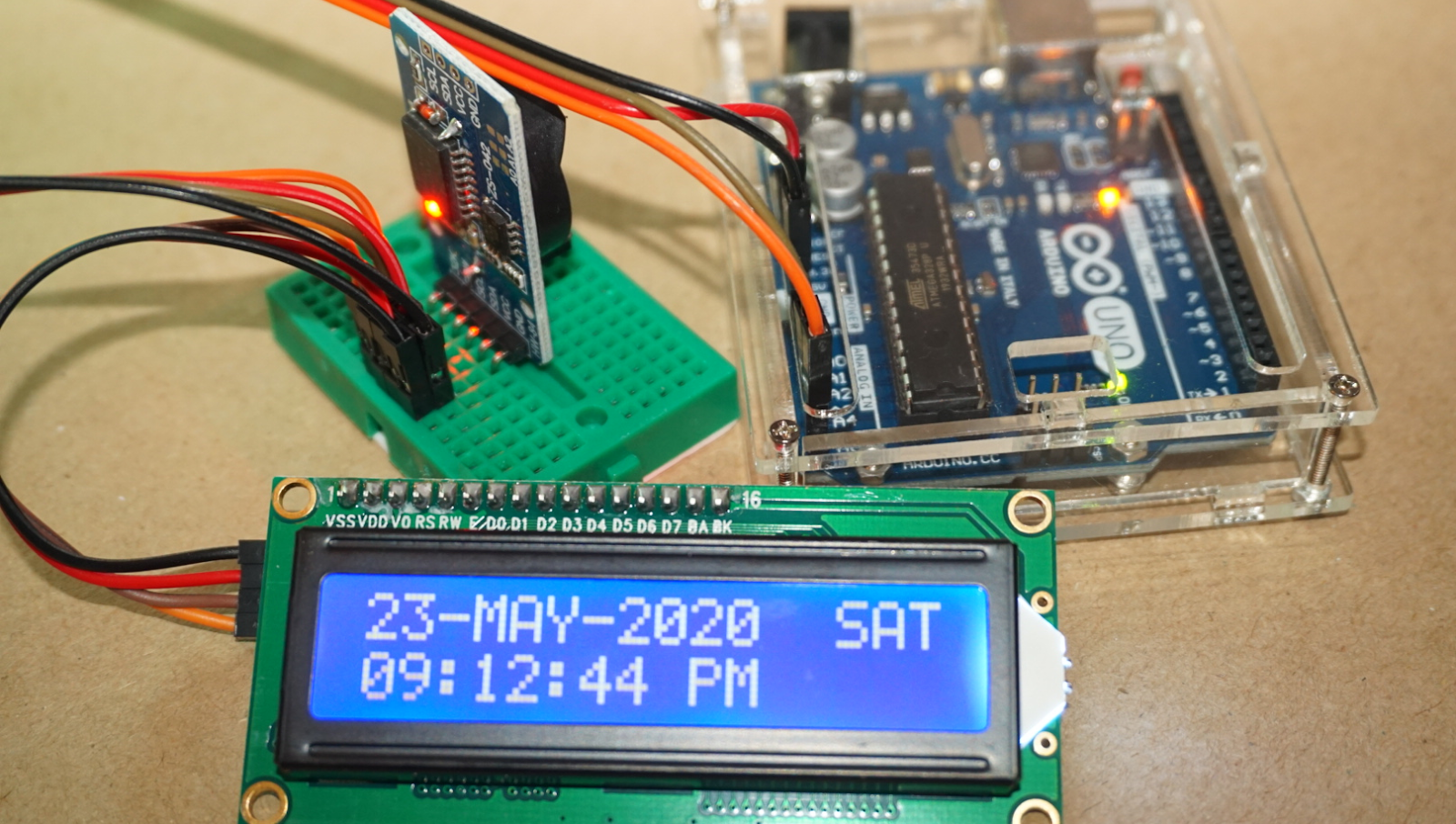 Some circuits and a digital display