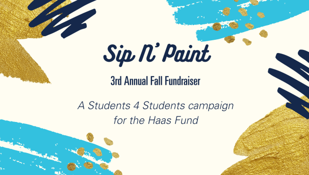 3rd Annual Sip N Paint fundraiser for the Haas Fund