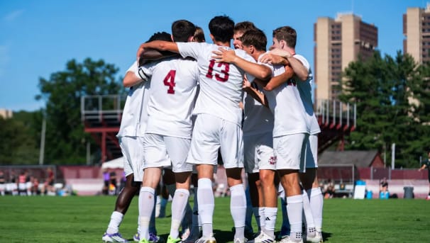 Massachusetts Men's Soccer Image