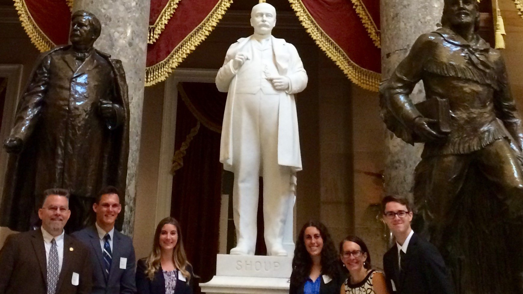 McClure Center and Martin Institute visit Sen. Risch, in Washington D.C. 2019