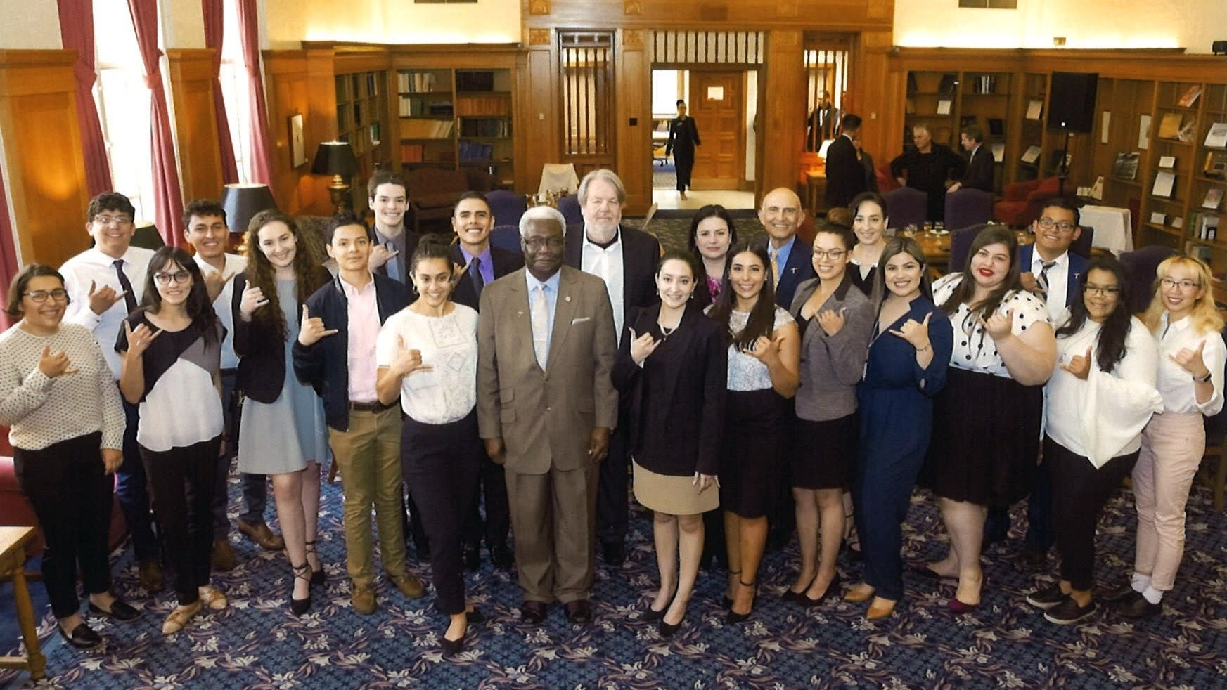 Group of LSPI Students in Government Building