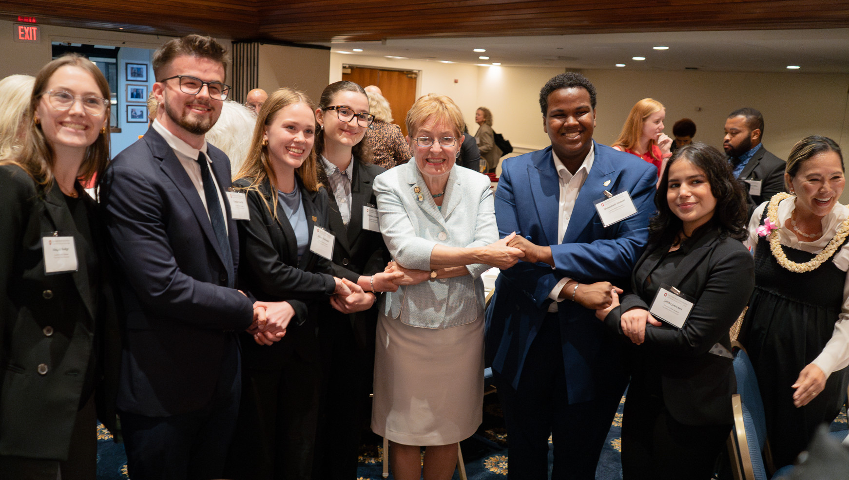 WAIP Students with Congresswoman Marcy Kaptur