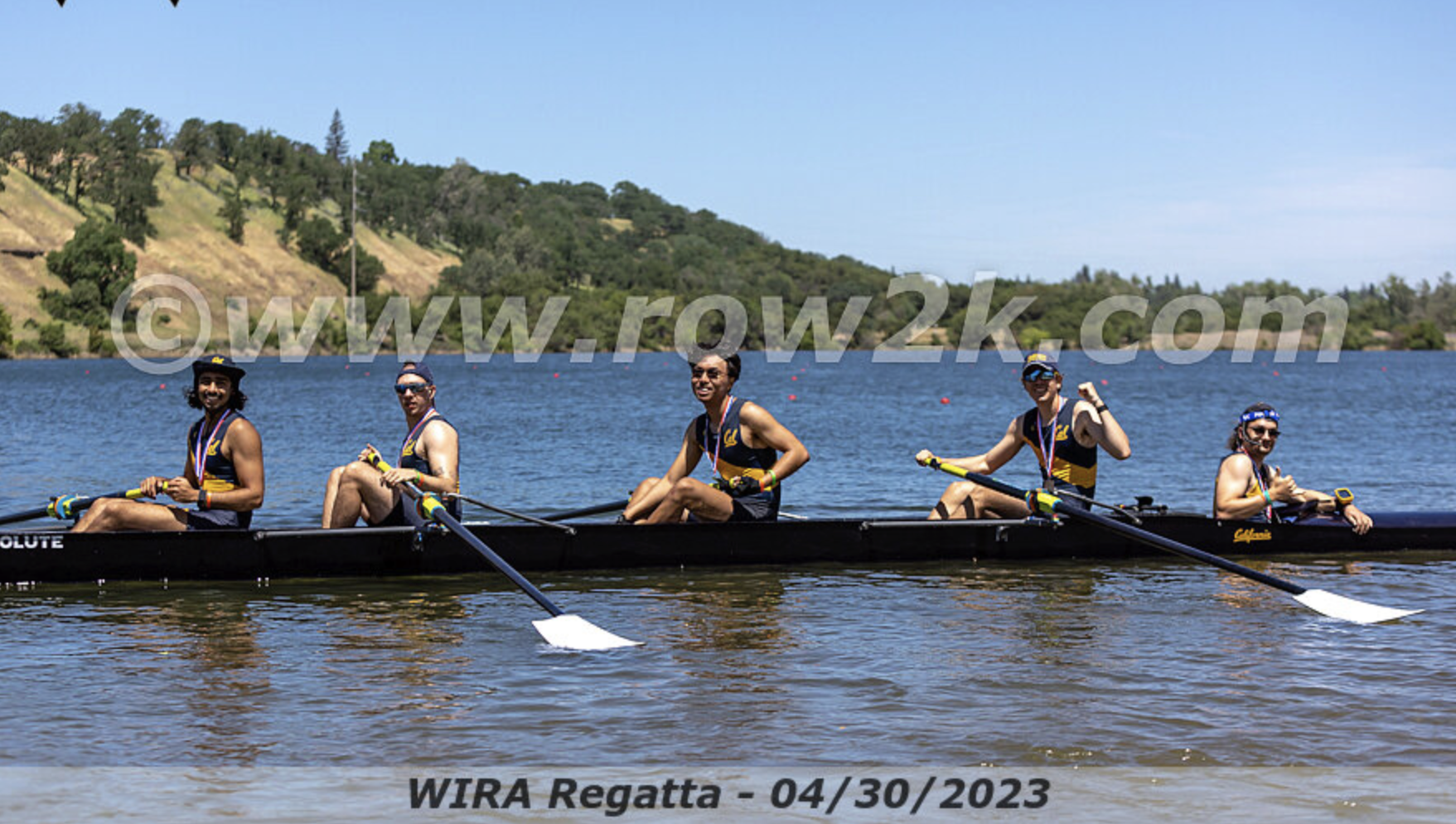 Novice Lightweight 4+ second place finish at WIRAs