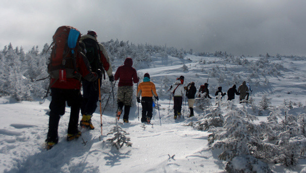 Road to Mt. Baker with President Becker Image