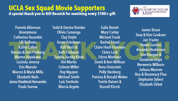 UCLA Sex Squad Campaign Image