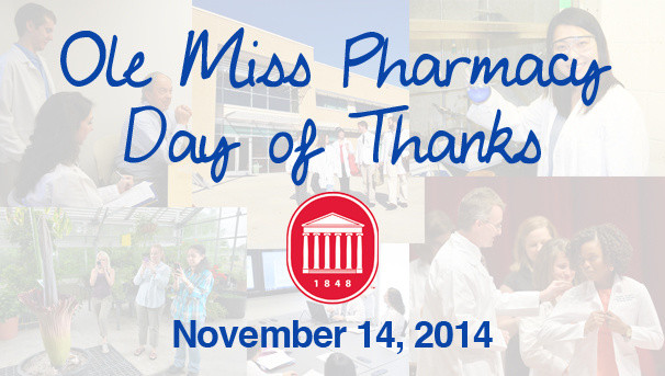 Ole Miss Pharmacy Day of Thanks Image