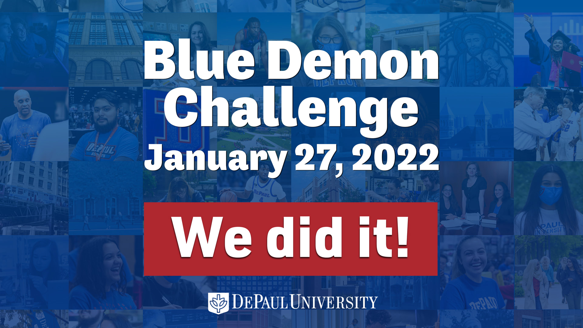 Image for Update: An amazing 24 hours for DePaul