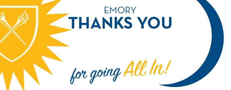 Image for Update: Thank you for being ALL IN for Emory!