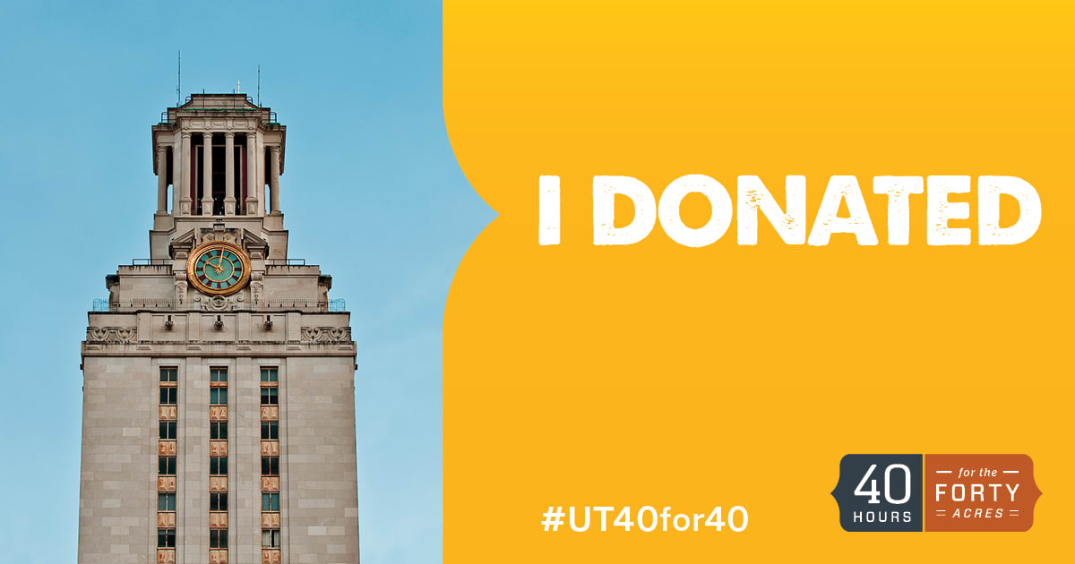 2017 40 Hours for the Forty Acres Department of Petroleum and