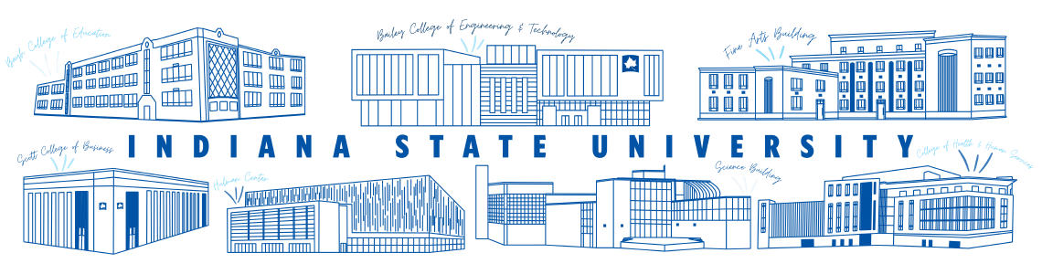 Indiana State University Doodles
