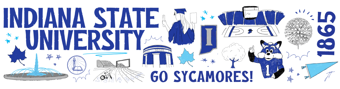 Indiana State University Doodles