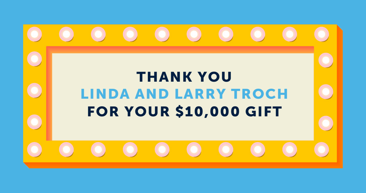 Image for Update: Thank you Linda and Larry Troch!