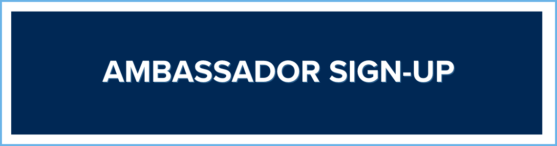 Text that reads ambassador sign-up