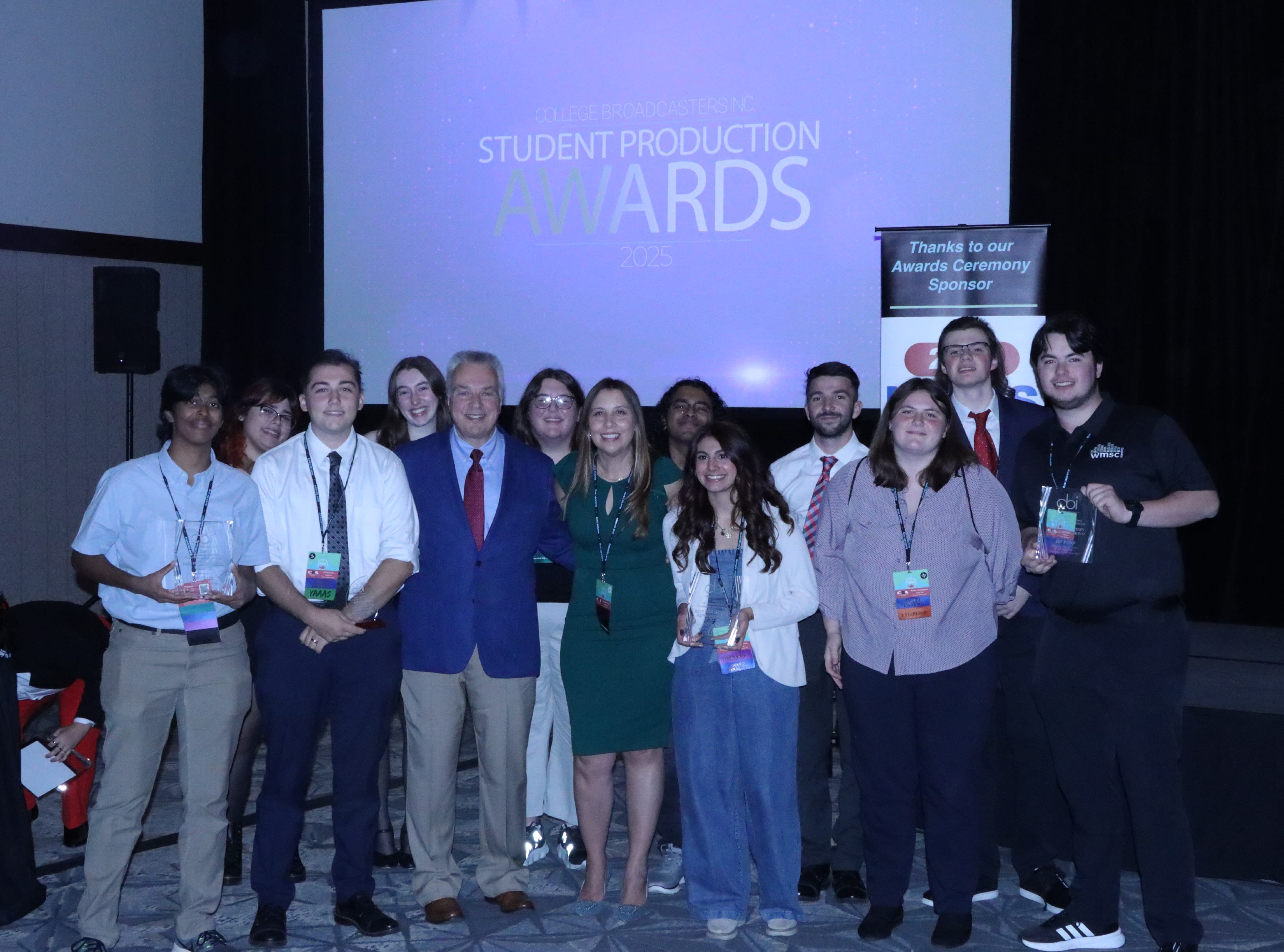 WMSC Students, Tom Kaminski & Anabella Poland