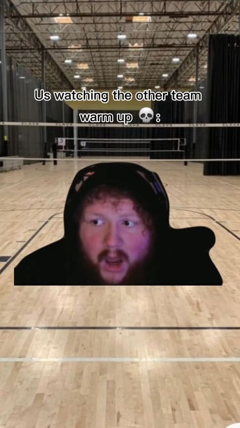 Volleyball = Entering life on Hard Mode