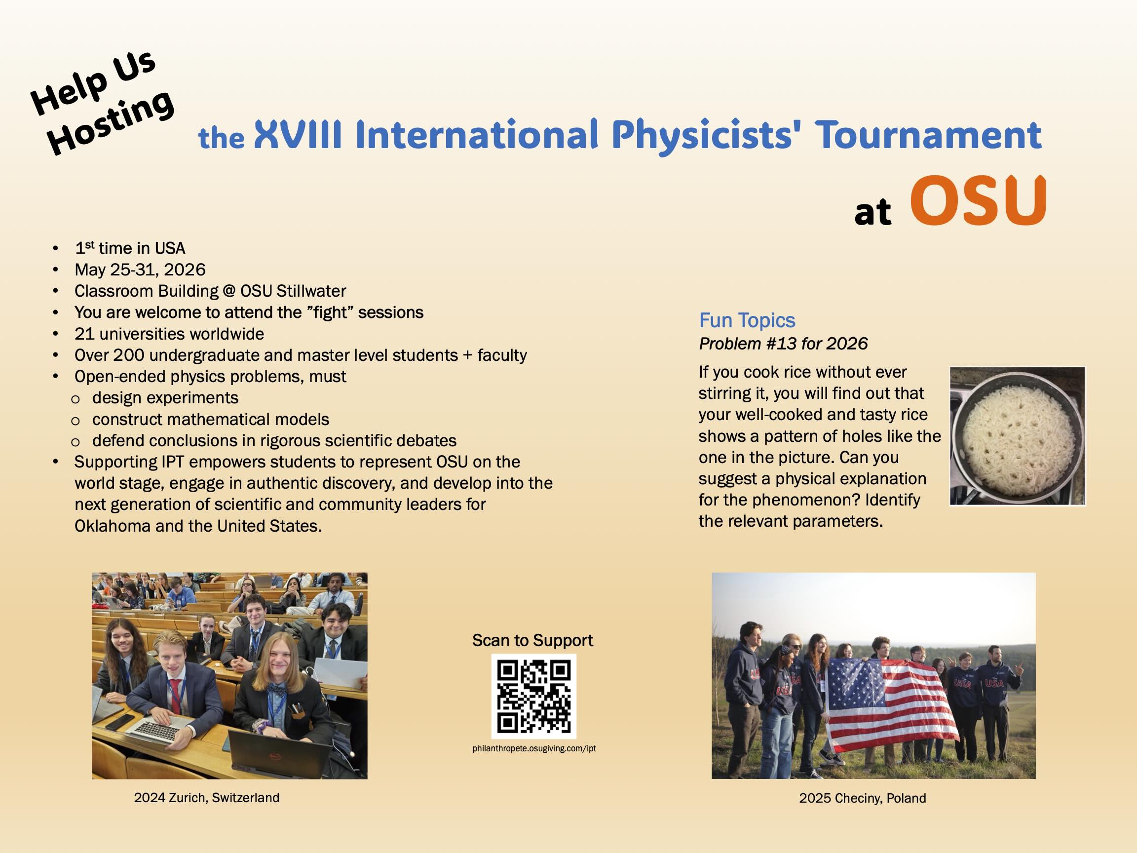 Poster@Give Orange Student Event