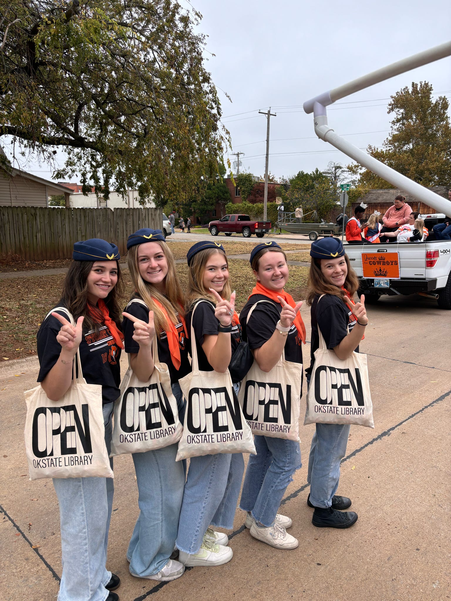 Pistols Firing with OPEN okstate partnership