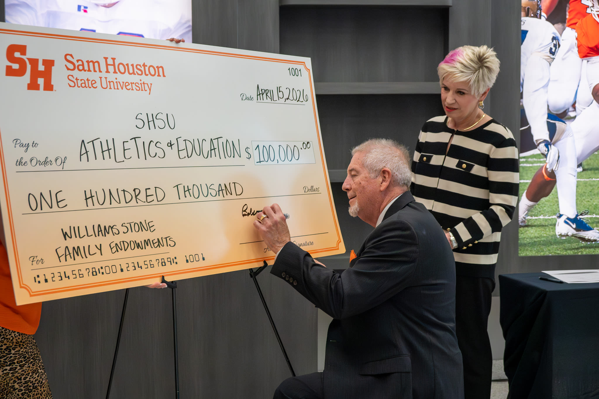 Image for Update: Williams, Stone families establish endowment at SHSU