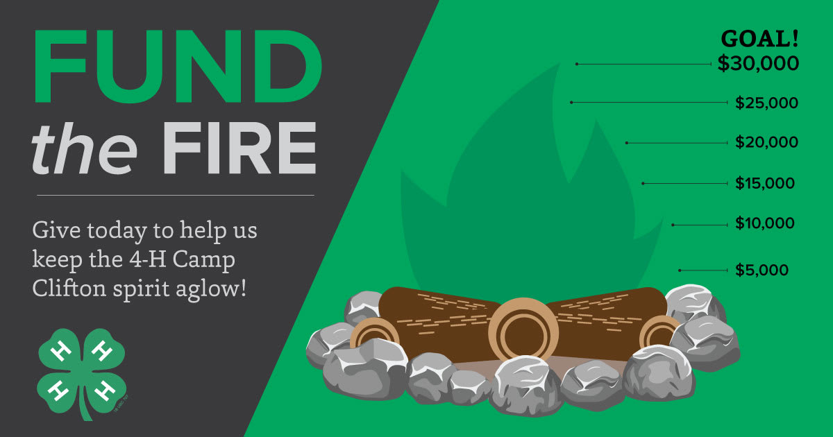 The Fund the Fire infographic with money goals