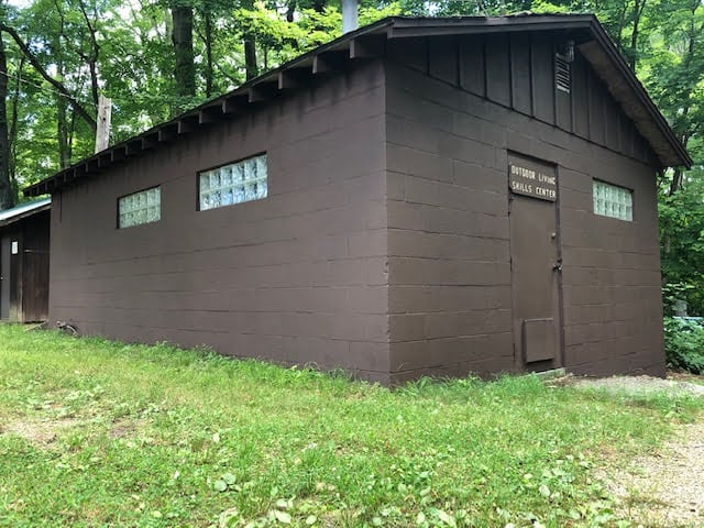 The new cabins at Camp Whitewood