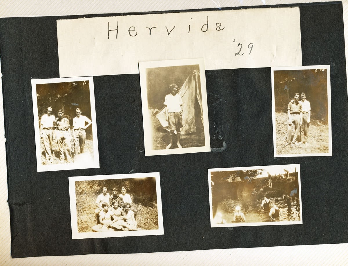 Pictures from Camp Hervida in 1929