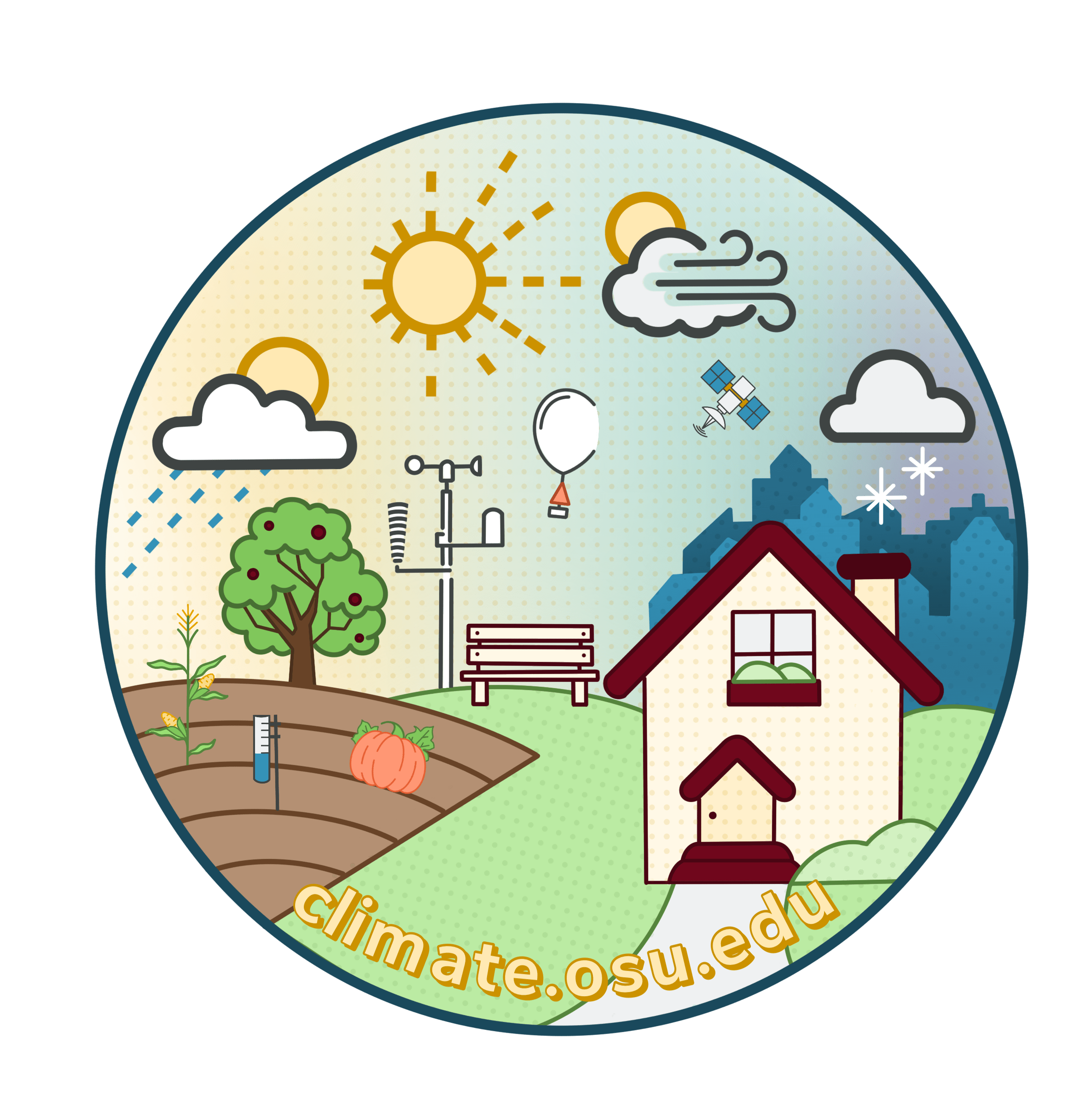 The Weather and Climate logo