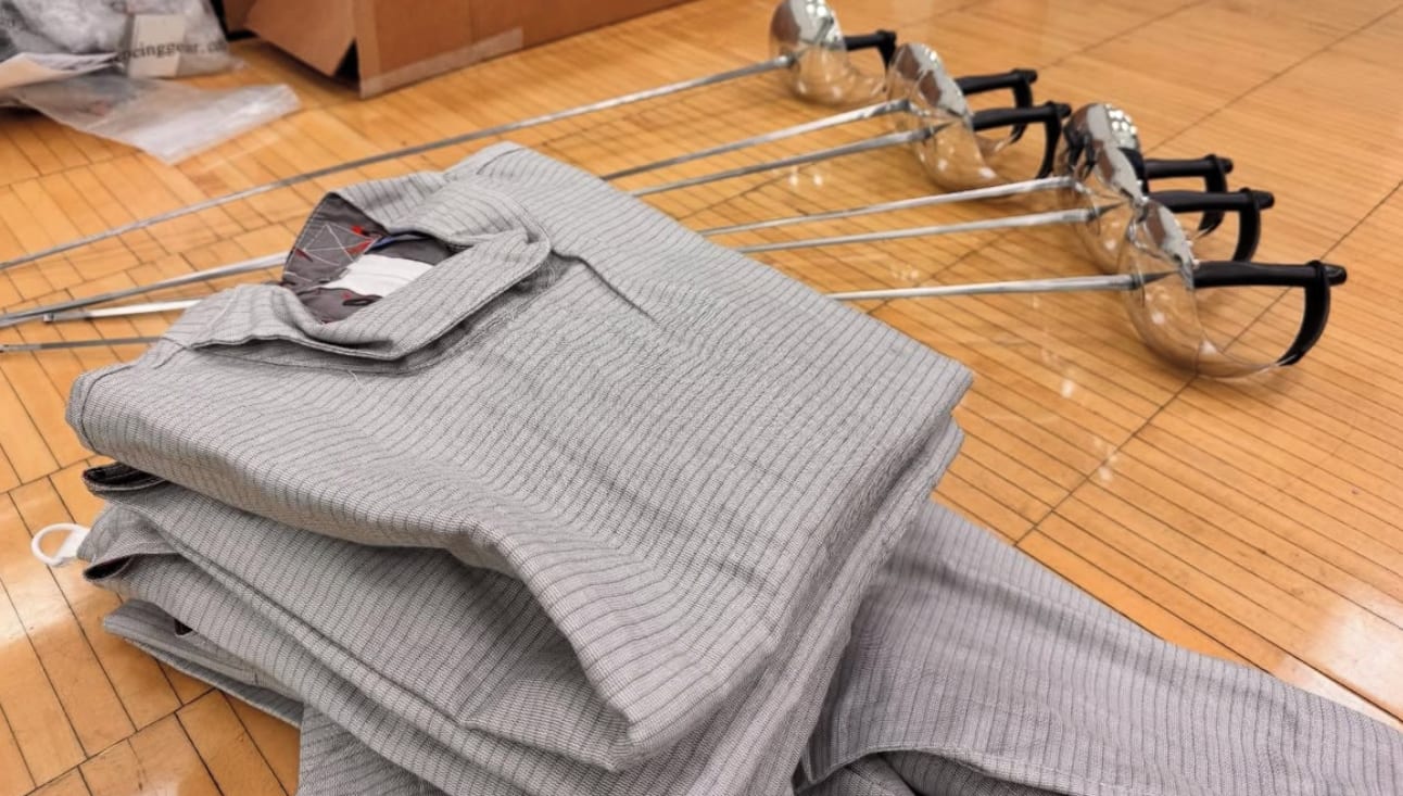 New blades and equipment from our donors!