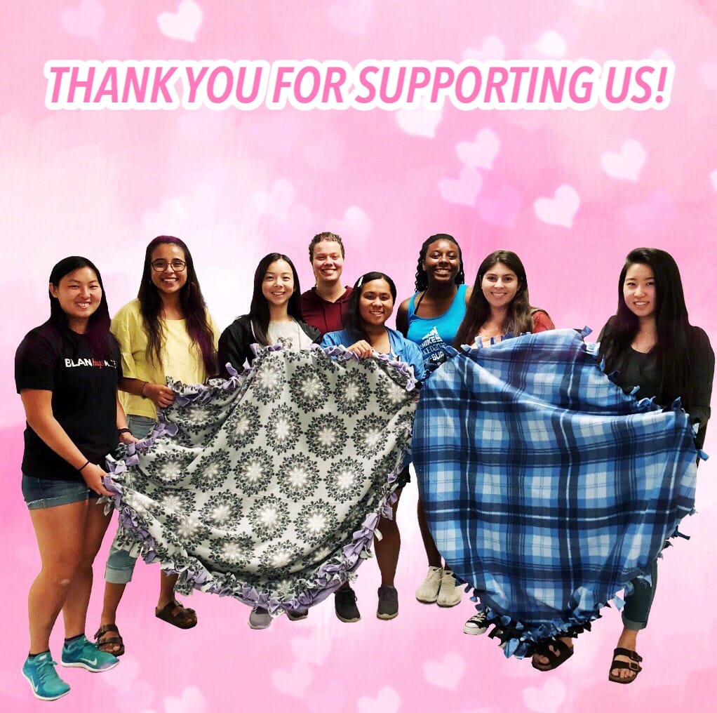Past Projects Help Donate Blankets to Veterans!