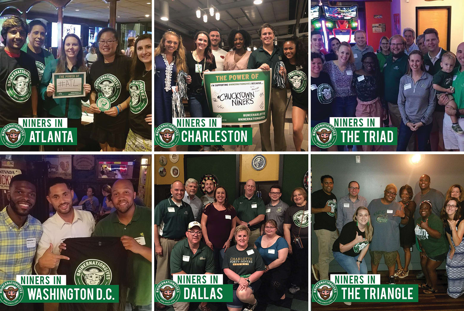 Image for Update: Alumni are celebrating #NinerNationGives