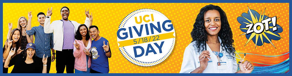 Become a UCI Giving Day Ambassador!
