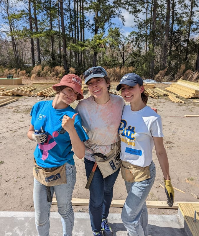 Past Projects Habitat for Humanity at Pitt Spring Break 2023 Updates