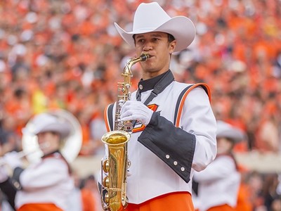 Cowboy Marching Band Tile Image