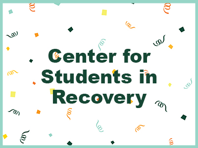 Center for Students in Recovery Tile Image