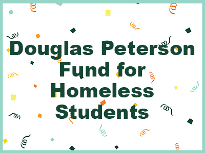 Douglas Aundre Peterson Fund for Homeless Students Tile Image