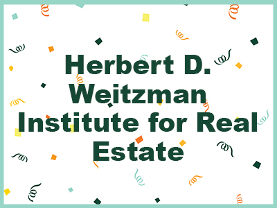 Herbert D. Weitzman Institute for Real Estate Tile Image