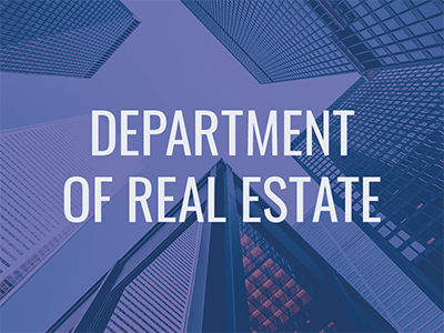 Department of Real Estate Tile Image