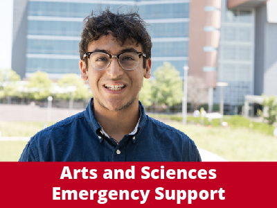 Arts and Sciences Emergency Support Tile Image