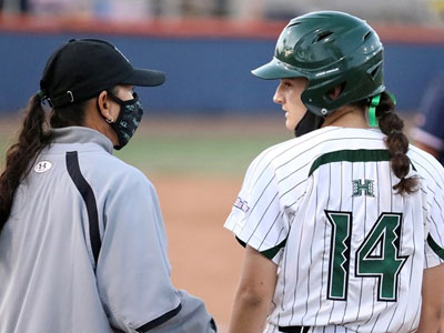 Rainbow Wahine Softball Tile Image