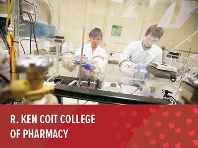 R. Ken Coit College of Pharmacy Tile Image