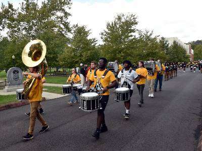 WVSU Marching Swarm Tile Image