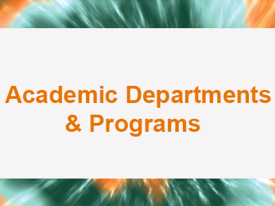 Academic Departments & Programs Tile Image