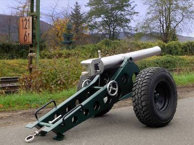 Military Cannon for CWU Football Games Tile Image