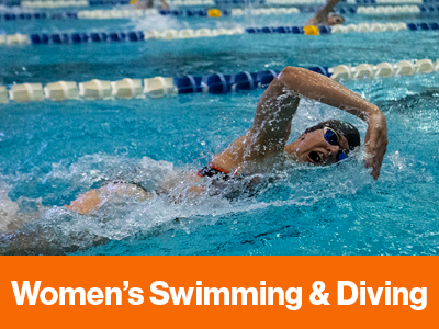 Women's Swimming & Diving Tile Image